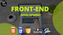 be your front end web developer with javascript CSS HTML