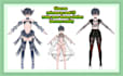 do vtuber clothing illustration concepts for you