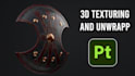 uv unwrap and texture your 3d models with substance painter