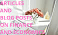 write articles and blog posts on finance and economics