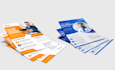 design business corporate  flyer, rollup banner brochure or poster