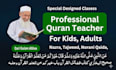expert quran tutor for kids and adults with clear tajweed