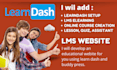 create lms elearning website, and educational course website learndash