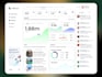 design saas website admin panel dashboard and develop label app