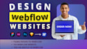 build webflow website, webflow redesign, figma to webflow, webflow template