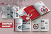 do catalog design, company profile, brochure, and magazine