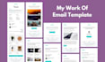 make editable HTML email template, email newsletter template