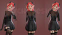 create 3d character stylized anime style
