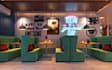 create cafe or restaurant interior design and 3d rendering