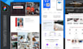 design a clean and responsive figma website design UI UX