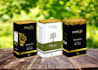 creat professional olive oil box and label