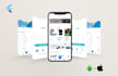 design and develop an android app and ios app using flutter and react native
