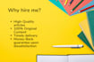 write amazing article and blog for you