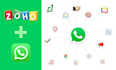 do whatsapp integration with zoho apps