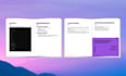 design professional documents and presentations