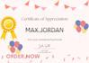 create a logo design and make a certificate in canva