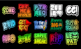 design custom text emotes for twitch youtube discord kick