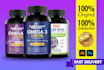 design premium supplement packaging for health brands