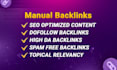 do high quality SEO backlink link building off page service for google ranking