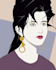 convert your photo into patrick nagel art