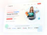 design a professional homepage for your website