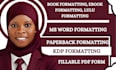 professionally format your book for KDP, kindle, paperback and lulu