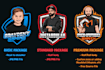 design avatar gaming logo for esports, youtube, twitch