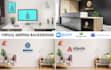 create personalized zoom or online meeting backgrounds