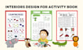 design kids activity book, KDP low or medium content book