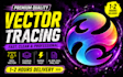 do vectorize, redraw, trace, recreate your logo or image