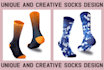 create beautiful socks design