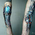 create ai generated, abstract tattoo designs