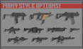 make pixel art guns weapons assets