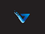 do design cyber security, tech and technology logo