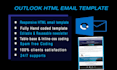 do responsive outlook html email template outlook email newsletter