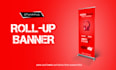 design awesome roll up banner