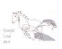 draw an amazing single line art in 1 day
