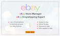 mange your ebay store, do amazon to ebay dropshipping automation