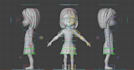 create professional 3d character rigging in blender,  maya animation and games