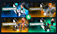make a valorant thumbnail