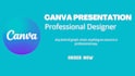 create and write a professional presentation on canva powerpoint and prezi