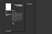 design a professional cv and cover letter