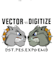 do embroidery digitizing into dst,pes in 1 hour