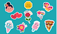 create custom sticker design and tshirt