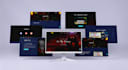 design eye catching web UI UX