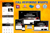 create elementor pro, woocommerce wordpress website within 24 hours