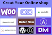 create online shop with wordpress and woo