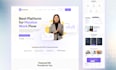 do UI UX landing page design in figma, adobe xd, adobe PSD