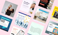create social media posts and content