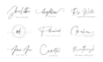 design signature, handwritten, script, cursive, handwriting logo